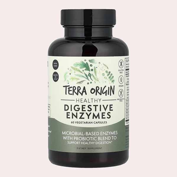 Terra Origin Enzimas Digestivas Saludables 