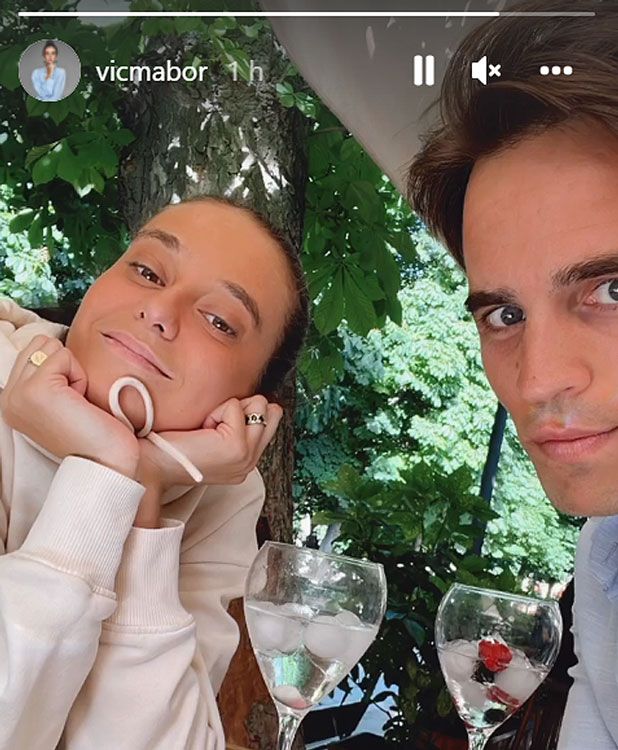 Imagen de Victoria Federica y Gonzalo Caballero 