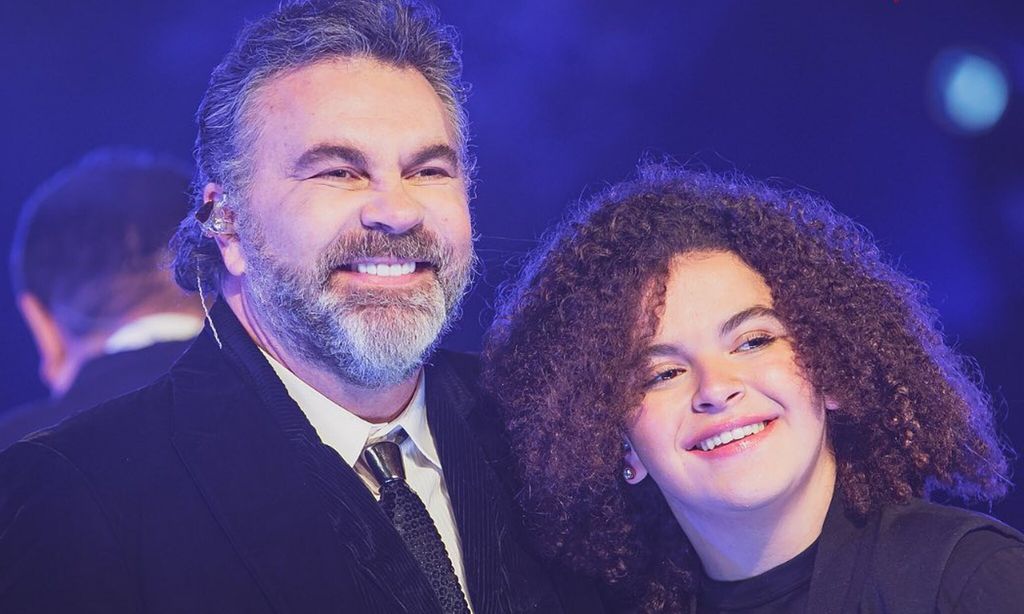Mijares y su hija Lucero