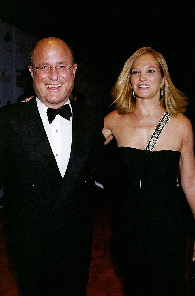  Ron Perelman y la actriz Ellen Barkin, con la que se casó en 2000