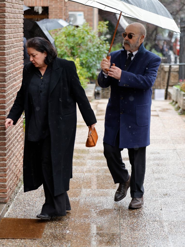 Antonio Resines durante e Irene de Grecia in Madrid on Saturday, 17 January 2026.