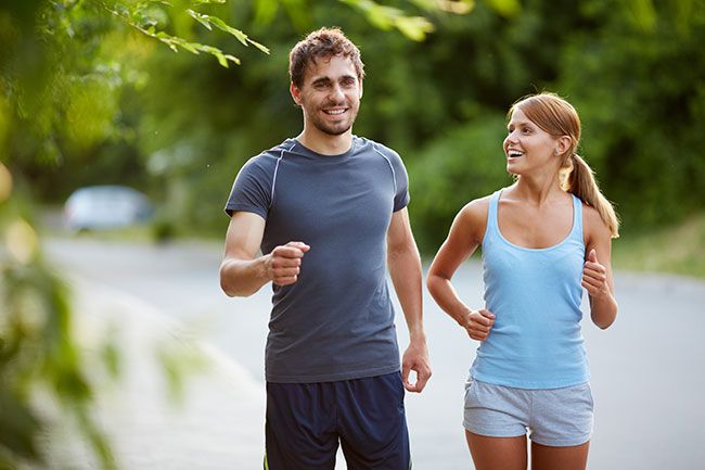 running