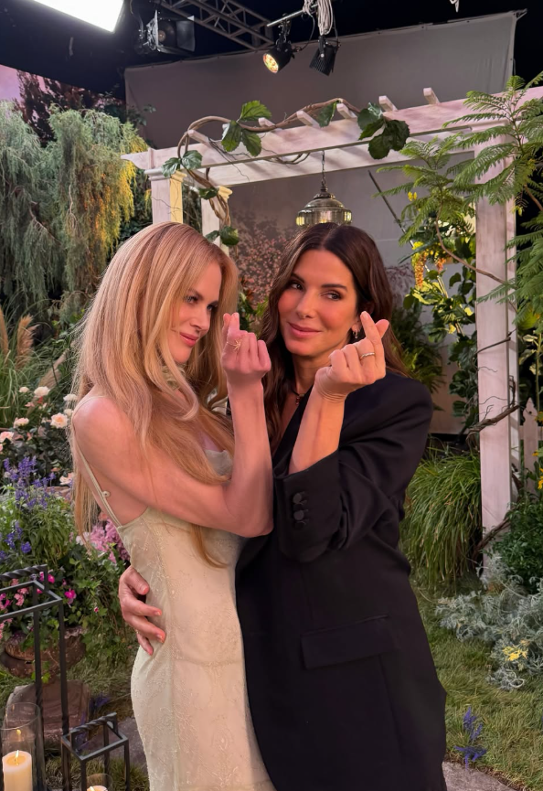 Sandra Bullock y Nicole Kidman durante la promoción de 'Practical Magic 2'