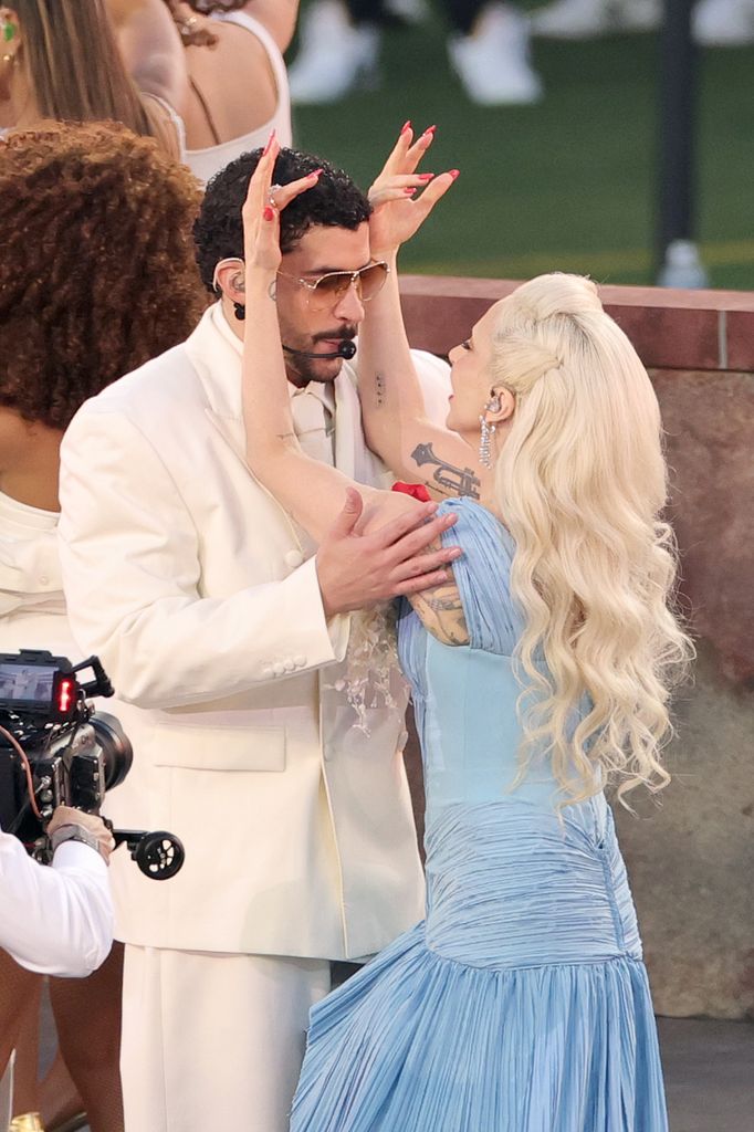 Gaga habló de la gran admiración que siente por Bad Bunny.