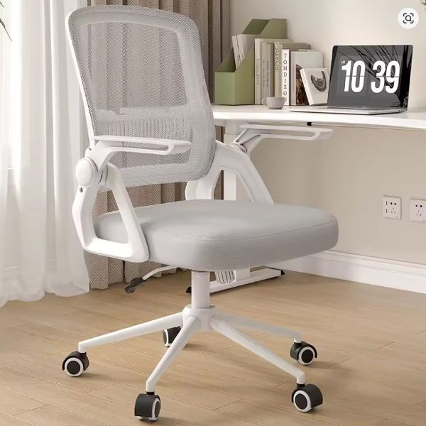 Naspaluro-silla ergonómica de oficina con brazos abatibles