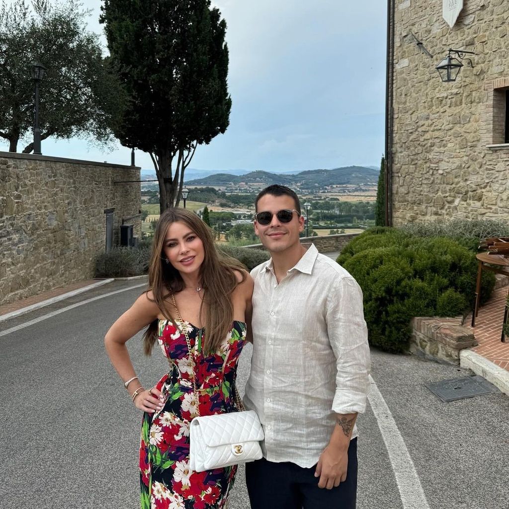 Sofía Vergara y su hijo Manolo