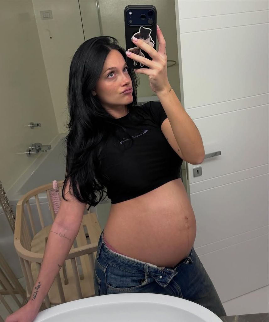 Oriana Sabatini en su dulce espera