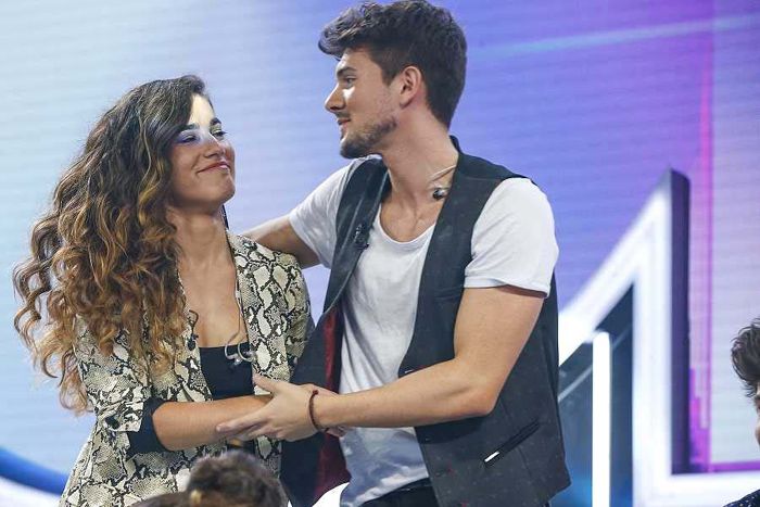 Julia y Carlos Right de OT 2018