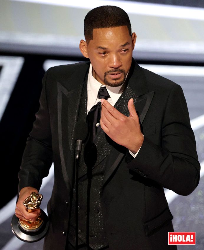 Will Smith llora en los Oscar