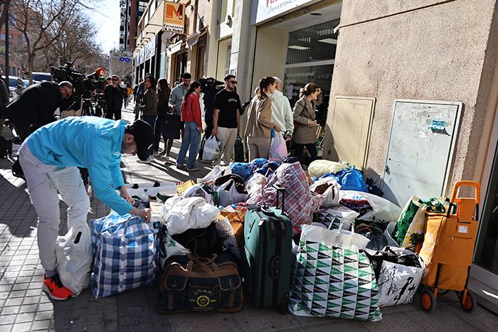 Los vecinos de la zona se han volcado con los afectados