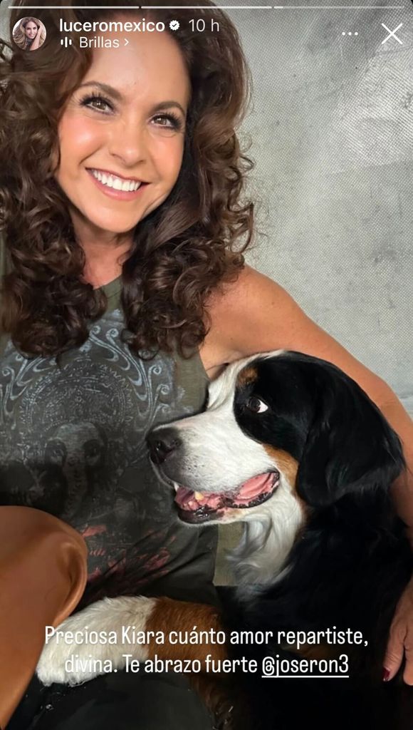 Lucero se solidarizó con José Ron en medio del dolor que vive tras la pérdida de Kiara.