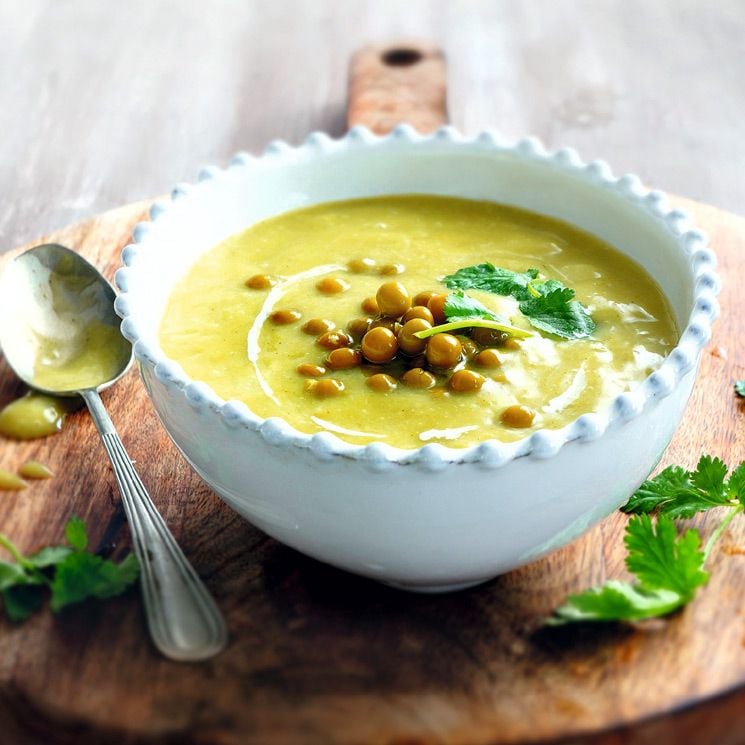 Crema de guisantes