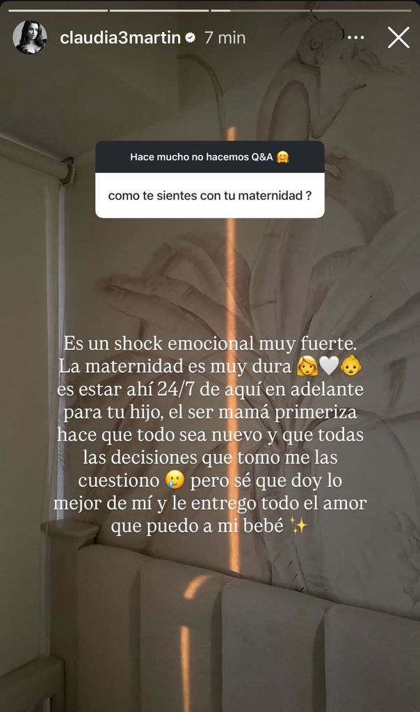 La actriz también habló del shock emocional por el que atraviesa. 