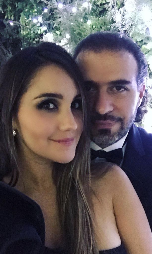 Dulce María y Francisco Álvarez