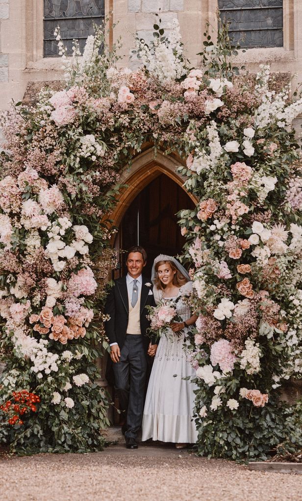 Princess Beatrice married Edo on July 17