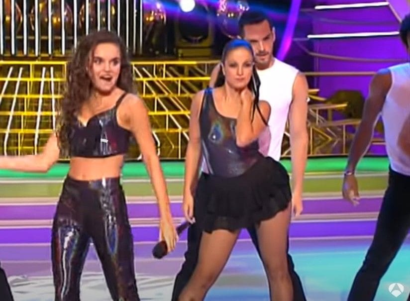Melody participando en 'Tu cara me suena' en 2013