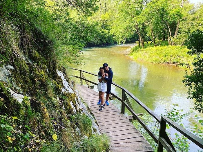 David Bustamante y su hija Daniella