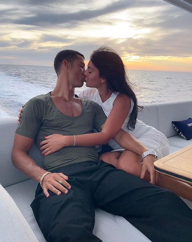 Georgina Rodríguez y Cristiano Ronaldo