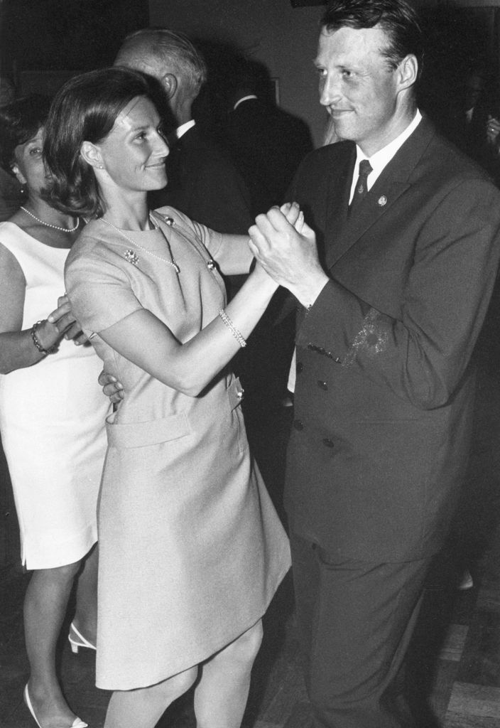 Los reyes de Noruega en una imagen de archivo