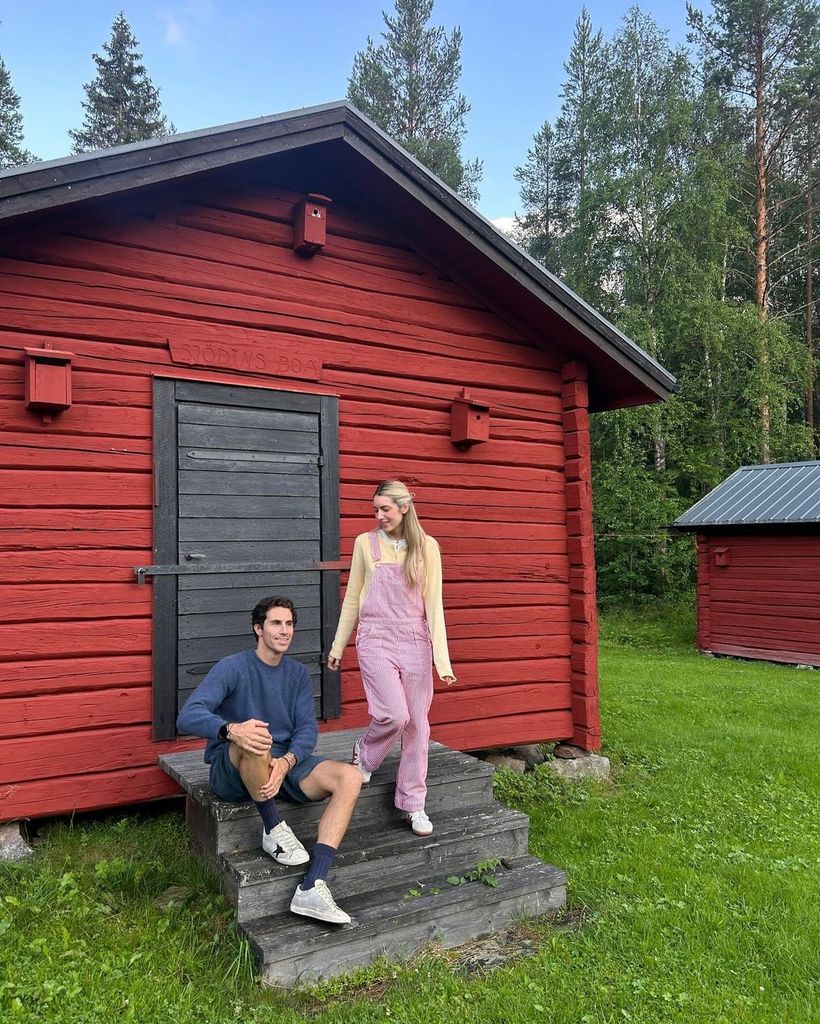 Daniela Figo y Beltrán Lozano. Vacaciones Suecia 2024