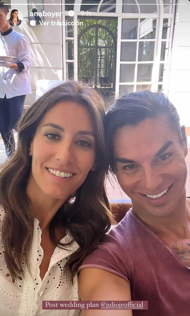 Ana Boyer y Julio Iglesias Jr.