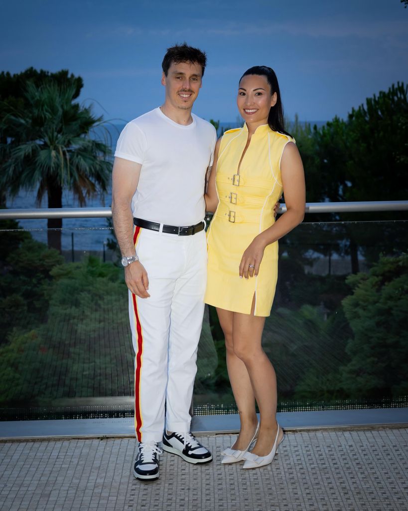 Louis y Marie Ducruet en la Gala Fight Aids vestidos de Freddie Mercury