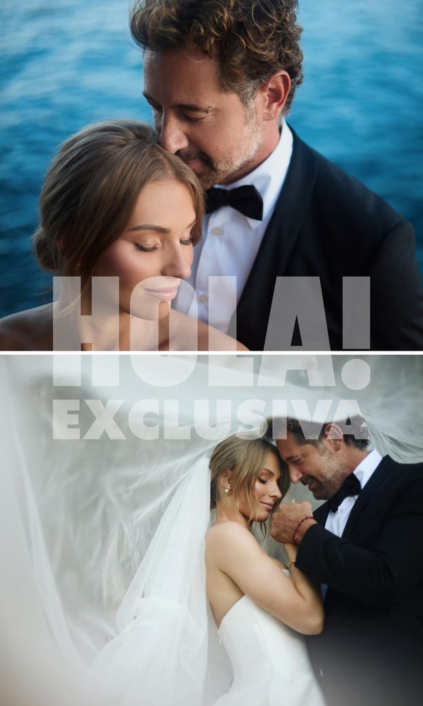 Irina Baeva y Gabriel Soto en su boda en Acapulco