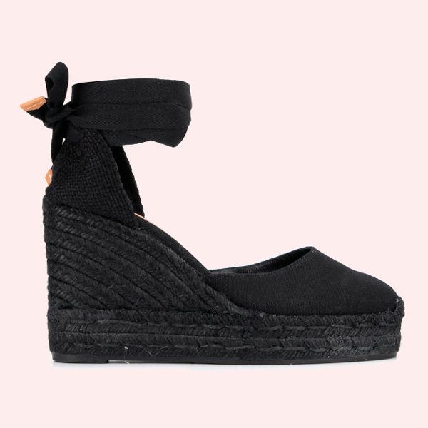 Alpargatas Carina negras Castañer