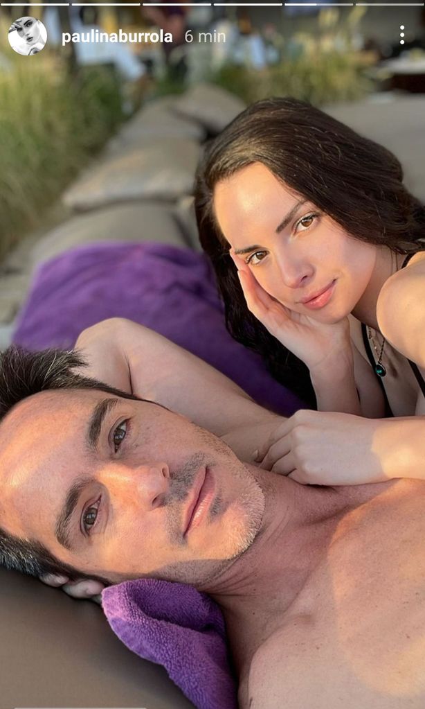 Mauricio Ochmann y su novia Paulina Burrola