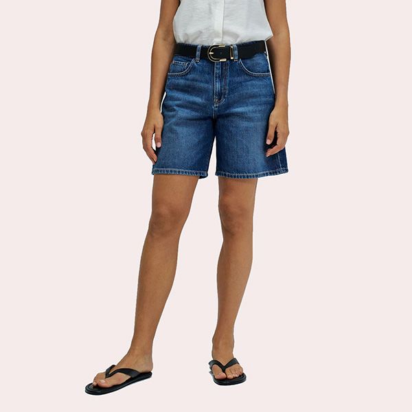 Pantalones Cortos de Denim de Mujer Azul Salsa Jeans