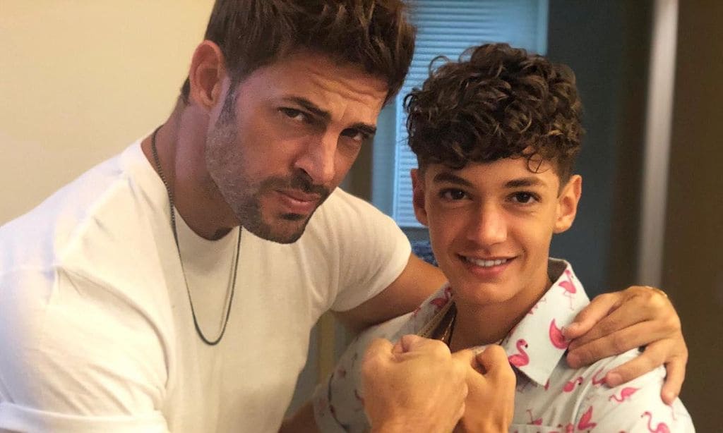 William Levy y su hijo, Christopher