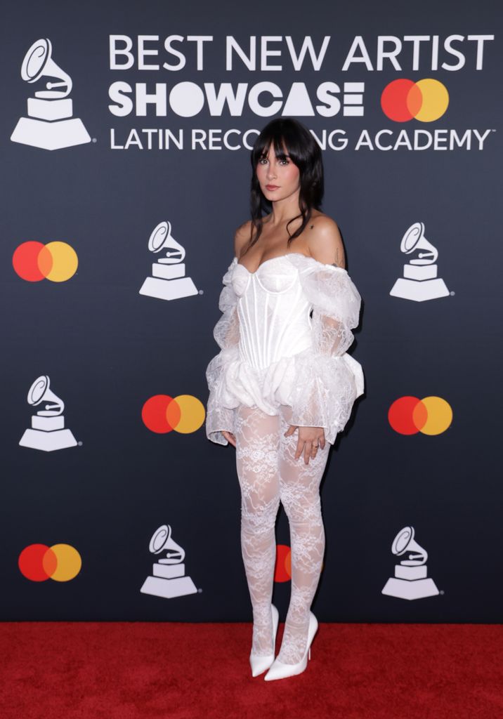 Aitana se presenta en el Best New Artist Showcase de los Latin Grammy 2025 en Las Vegas