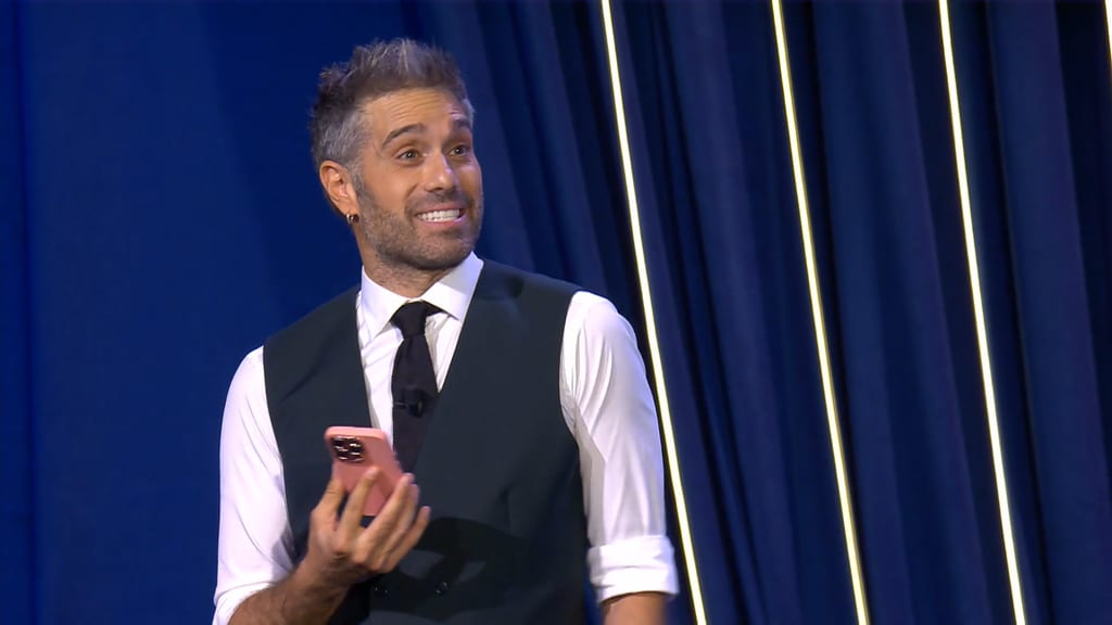 Dani Martínez en 'La noche del gran show'