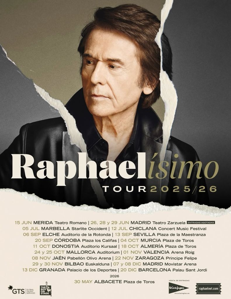 El cantante Raphael