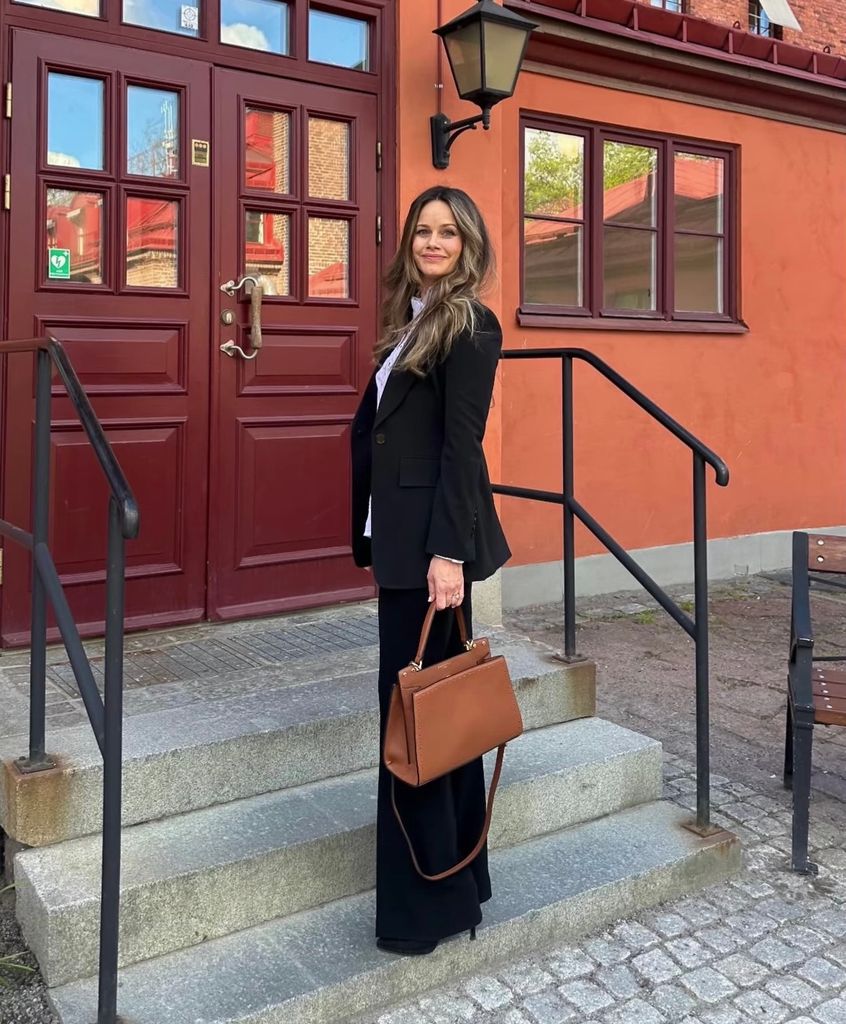 Imagen de la princesa Sofía en su regreso al trabajo 