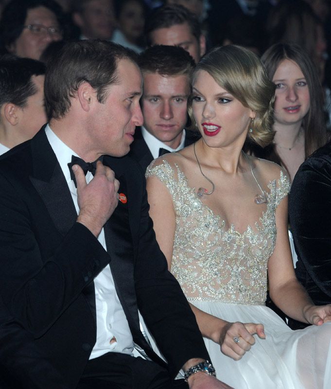 Taylor Swift y el príncipe Guillermo