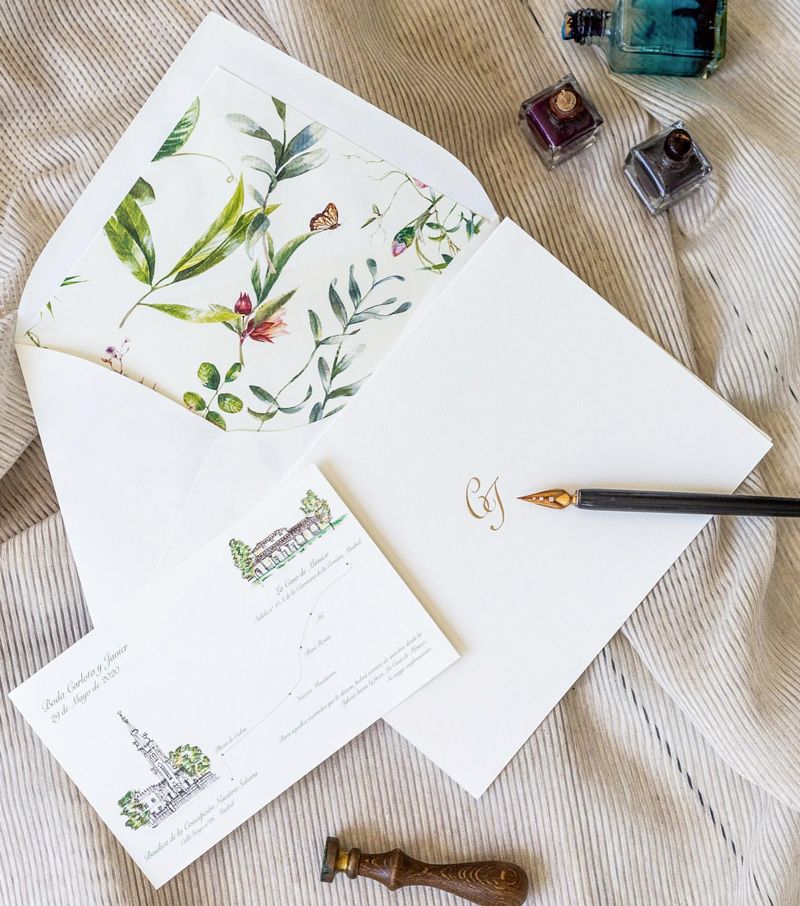 invitaciones de boda Arte Papel