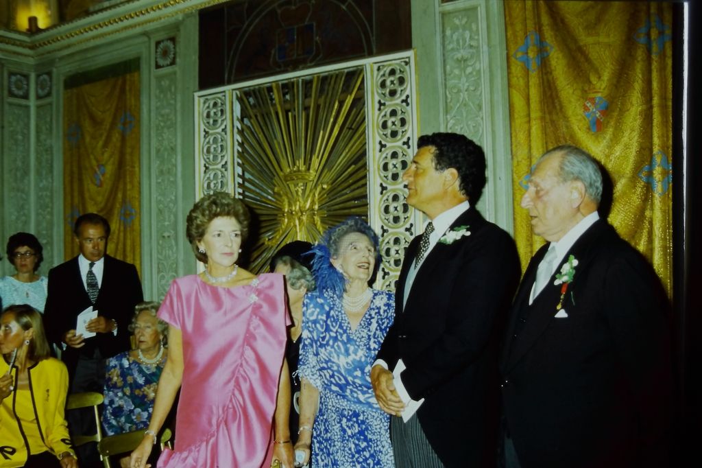 Boda de Desiree Lequio di Assaba, bisnieta de Alfonso XIII, con el conde Oddone Tournon.