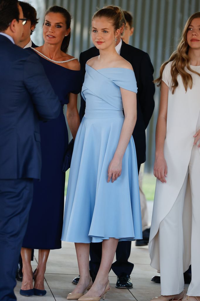 La princesa Leonor en los Premios Princesa de Girona, 2022.