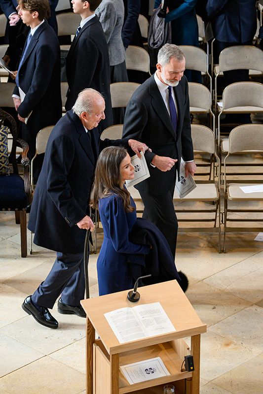 Los Reyes con don Juan Carlos