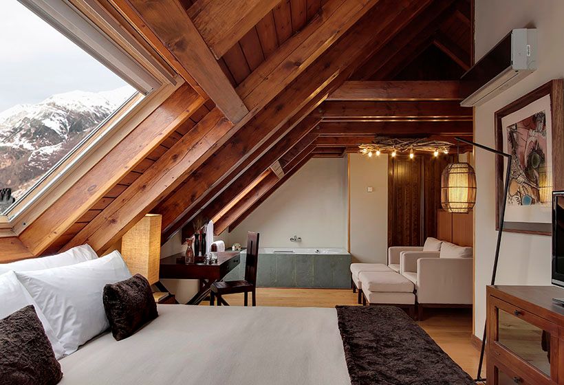 Habitación del hotel La Pleta