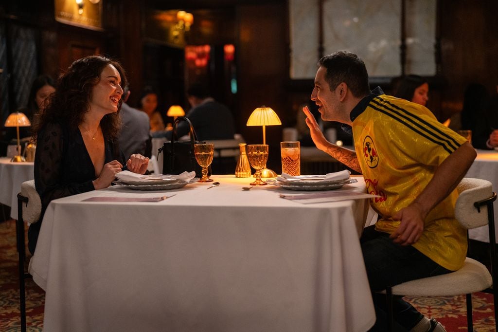 Ana de la Reguera en una escena con el 'Capi' Pérez.