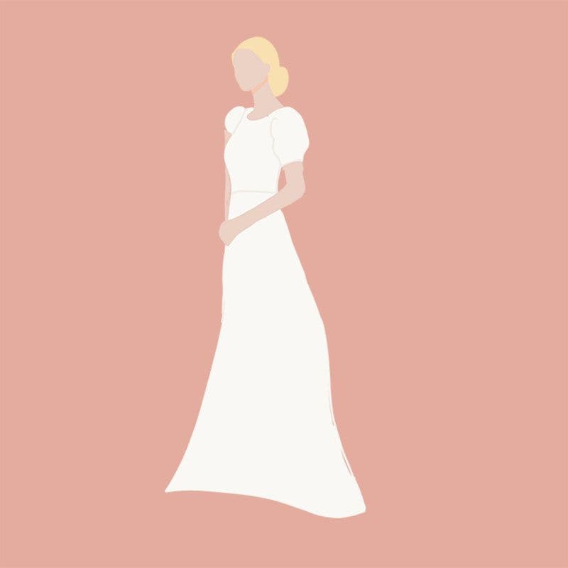 Vestidos de novia con mangas farol