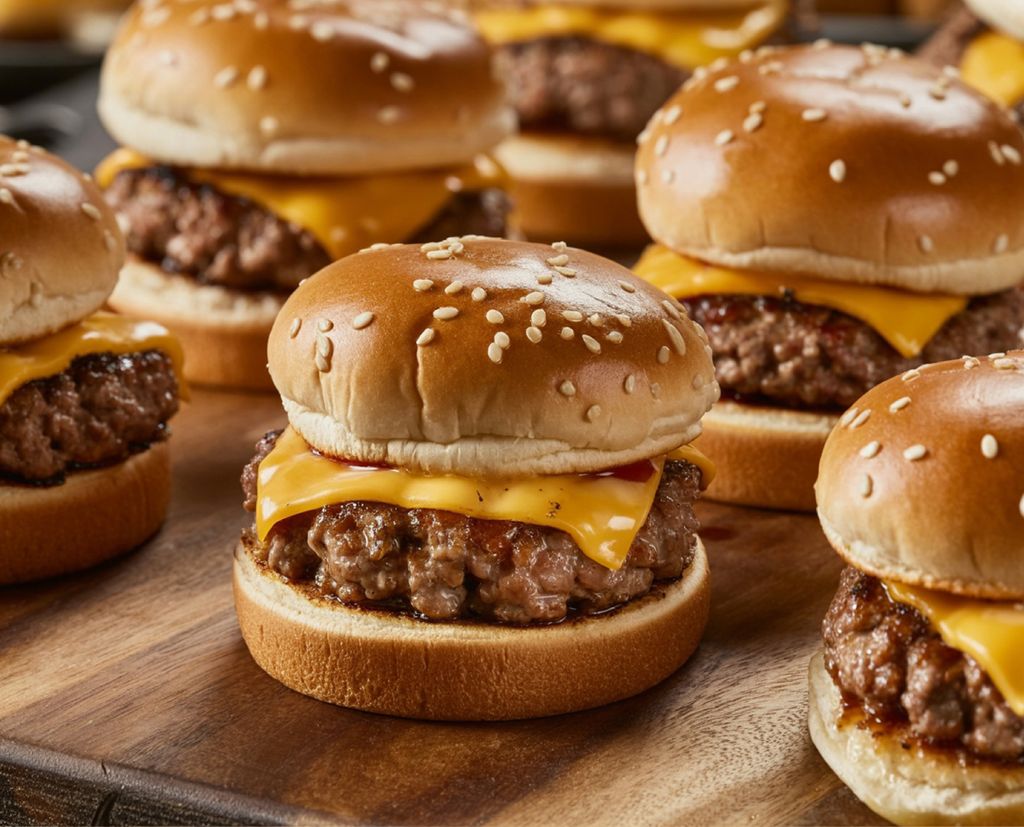 Mini hamburguesitas.