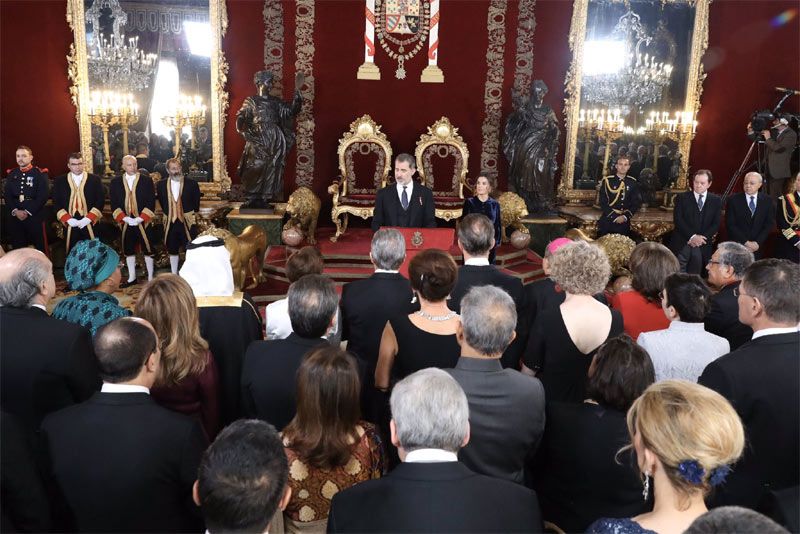 Reyes Felipe y Letizia