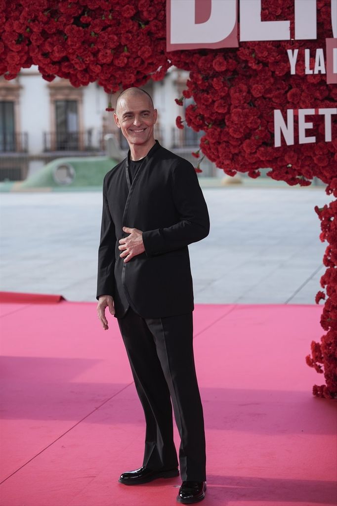 Pedro Alonso, en la 'première' de 'Berlín y la dama del armiño'.