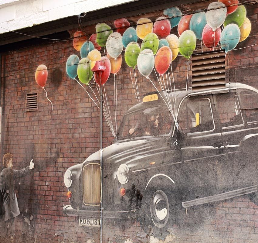 Glasgow, The Mural Trail, Escocia