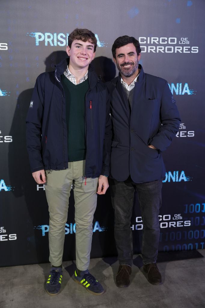 Antonio Matos y su hijo Pedro en Prisionia