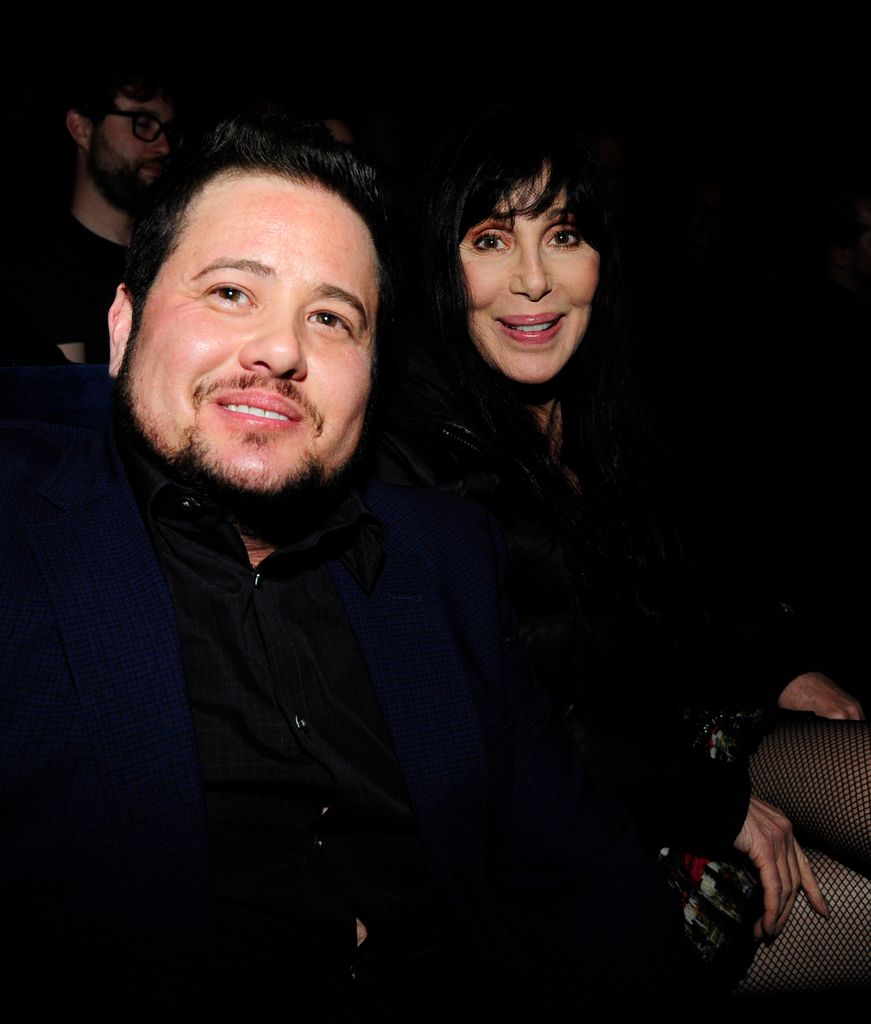 La cantante Cher junto a su hijo Chaz Bono