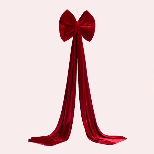 Colgante de lazo de Navidad grande